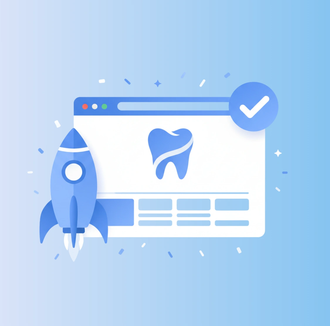 Review and Launch dental care website